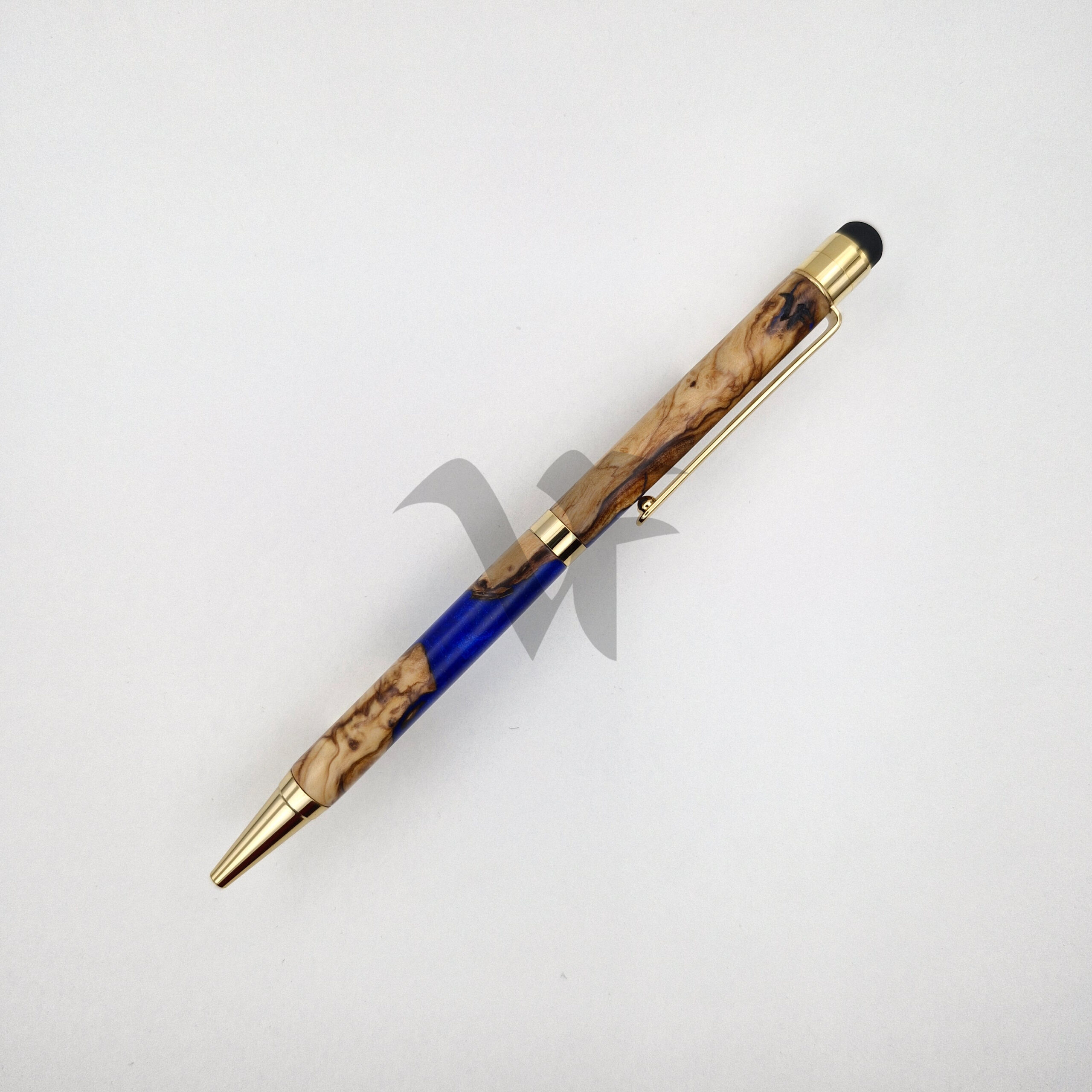 THebe Touch Oro Radica Ulivo e Resina Blu - immagine 2
