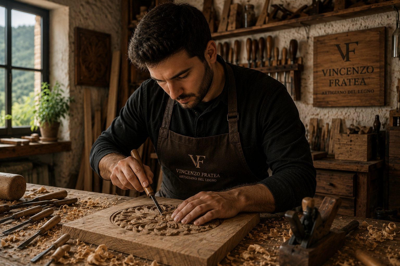 Vincenzo Fratea, artigiano del legno